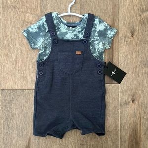 7 For All Mankind Onesie & Overall Set